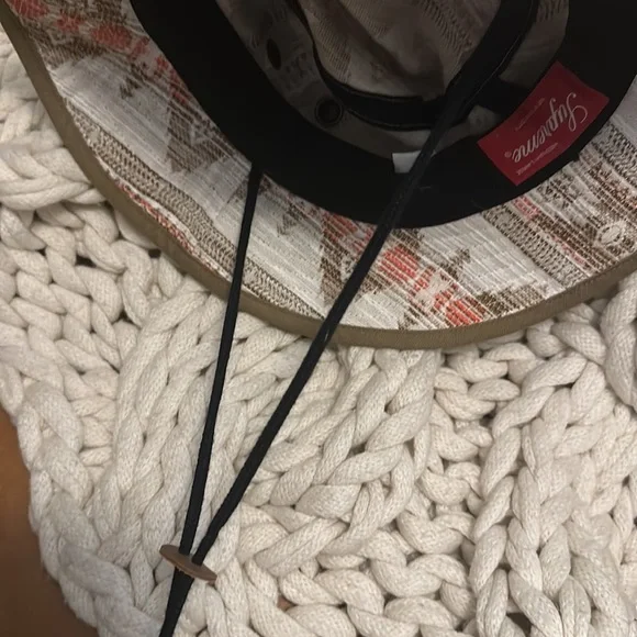 Supreme woven pattern boonie bucket hat